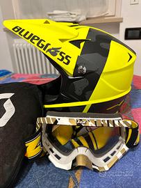 Casco bici +  Maschera