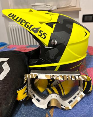 Casco bici +  Maschera