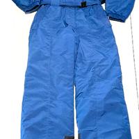 Tuta Sci Fila Ski Team Italia Blu Vintage XL Ottim