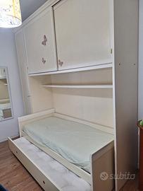 letto ponte con secondo letto