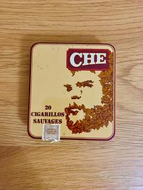 Scatola in latta vintage cigarillos Che