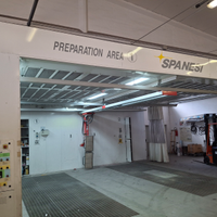 Zona preparazione carrozzeria riscaldata