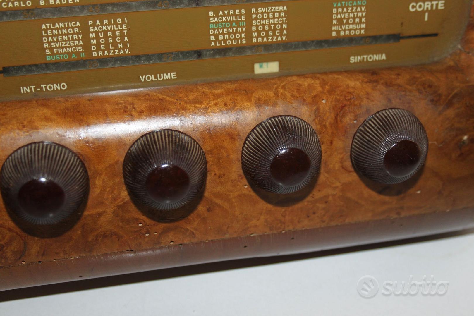 Radio a valvole da tavolo Magnadyne S-88 vintage d - Audio/Video In vendita  a Genova