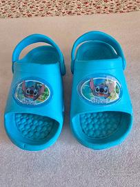 Ciabatte Sabot Bambino Disney Stitch blu