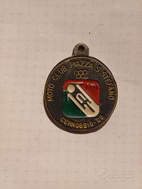 vecchia medaglia moto club cernobbio 