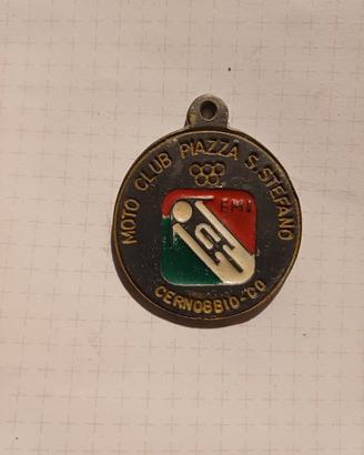 vecchia medaglia moto club cernobbio 