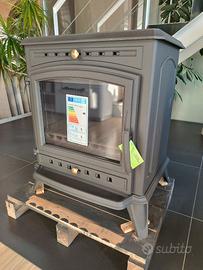STUFA A LEGNA CLAUDINE 8 KW CAMINETTI MONTEGRAPPA