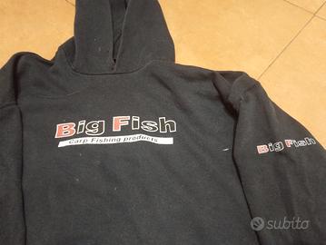 Felpa cappuccio Big Fish carpfishing
