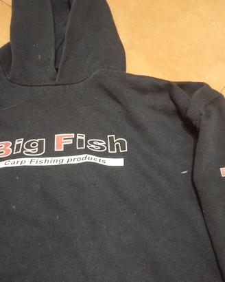 Felpa cappuccio Big Fish carpfishing