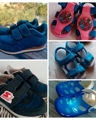 Sandali e scarpe bambino dal 23 al 26 da €1.49 