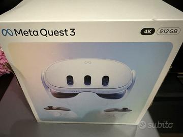 Meta Quest 3 512gb usato 5 volte