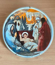 Fiume Salvatore - Piatto Da Collezione"il Natale