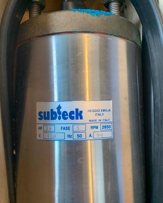 Motore Sommerso SUBTECK 35 HP Trifase 380V - NUOVO
