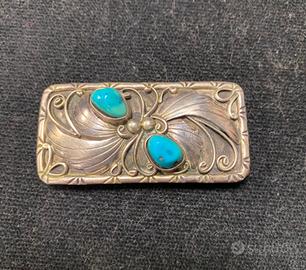 Fibbia o decoro per cintura Navajo