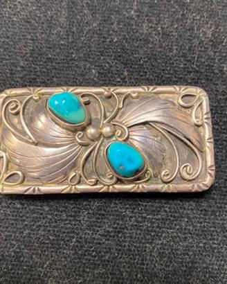 Fibbia o decoro per cintura Navajo
