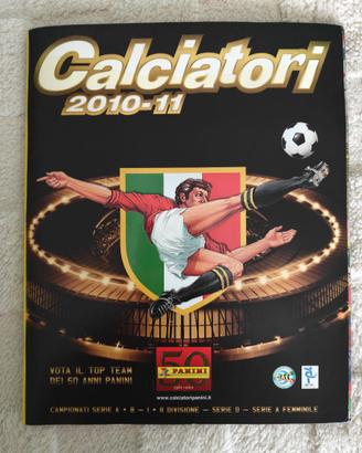 Album Panini Calciatori 2010-2011 COMPLETO
