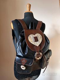 Zaino tirolese in nappa