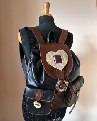 Zaino tirolese in nappa