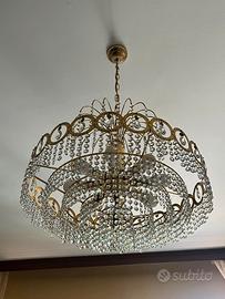 Lampadario di cristallo swarovski