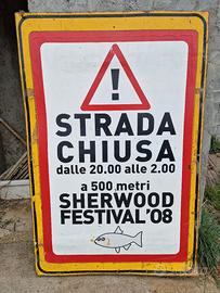 Cartello festival Sherwood festival 2008