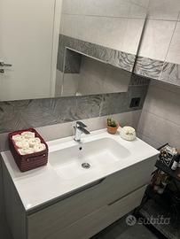 Mobiletto lavabo bagno