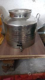 Botte per olio inox