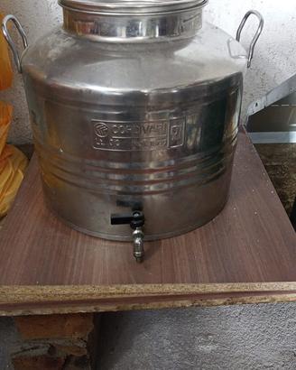 Botte per olio inox