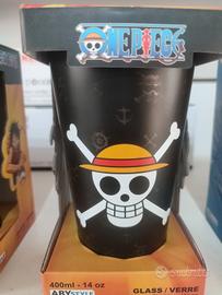 One piece bicchiere luffy anime manga figure 