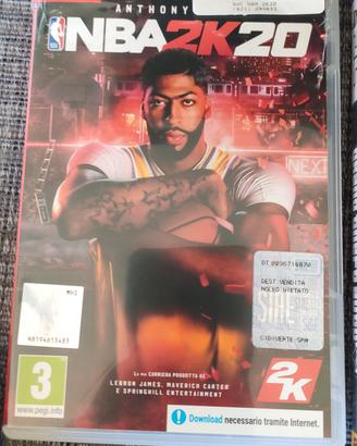 NBA 2k20 per Nintendo Switch 