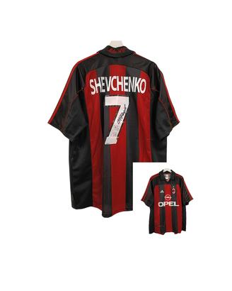 AC Milan Andry Shevchenko 2000-2002 Home Adidas 