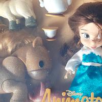 Set Bella e la bestia Disney Animator mini bambola