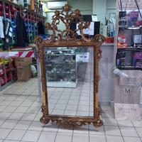 SPECCHIO RETT CORN DORATA FESTONE