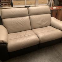 Divano in pelle relax elettrico