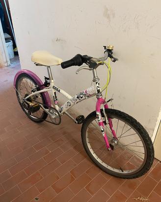Bicicletta mountain bike usata, bimbo/bimba