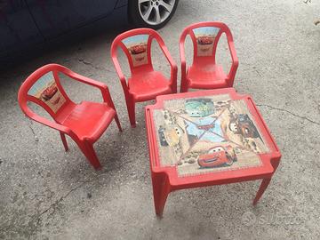 tavolino e sedie