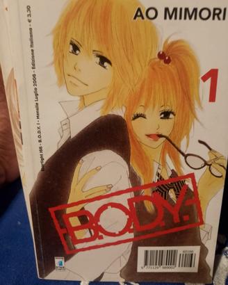 collezione manga body dal 1 al 15