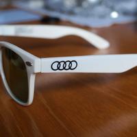 occhiali da sole Audi promotional gift bianco