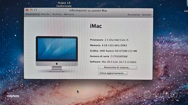 imac 21 pollici 