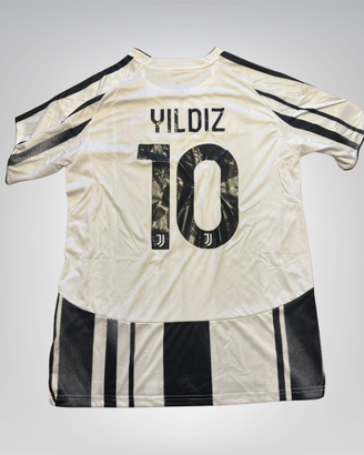 Maglia Kenan Yildiz Juventus 25/26 Home Champions