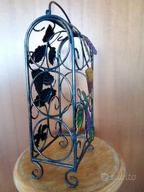 Portabottiglie in ferro