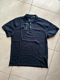 Polo Ralph Lauren Blu Navy cav. Rosso L nuova