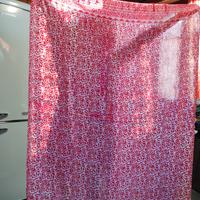 Foulard arabo con un motivo decorativo.