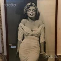 Quadro vintage anni 80 Marilyn Monroe