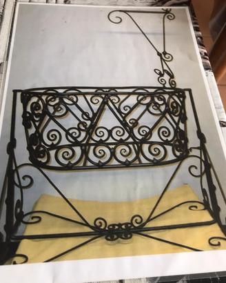 culla in ferro battuto