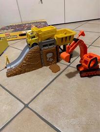 Cantiere edile con fossile Imaginext