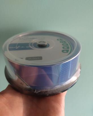 25X PCS Mediarange Stampabili DVD+R DL 8.5GB Dual