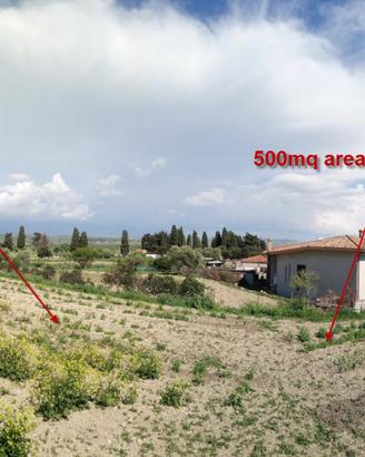 Terreno edificabile 10km da Sanluri vista La Giara