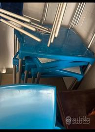 Tavolini esterni con sedie