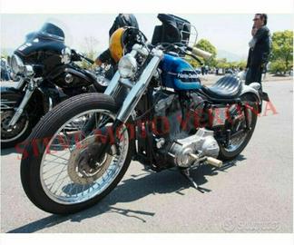 Copri steli forcelle sportster 04-15 cromati x har