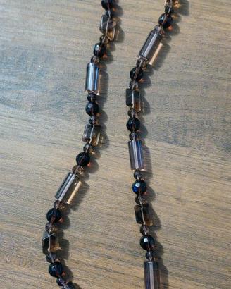 Collana Vintage Marrone 